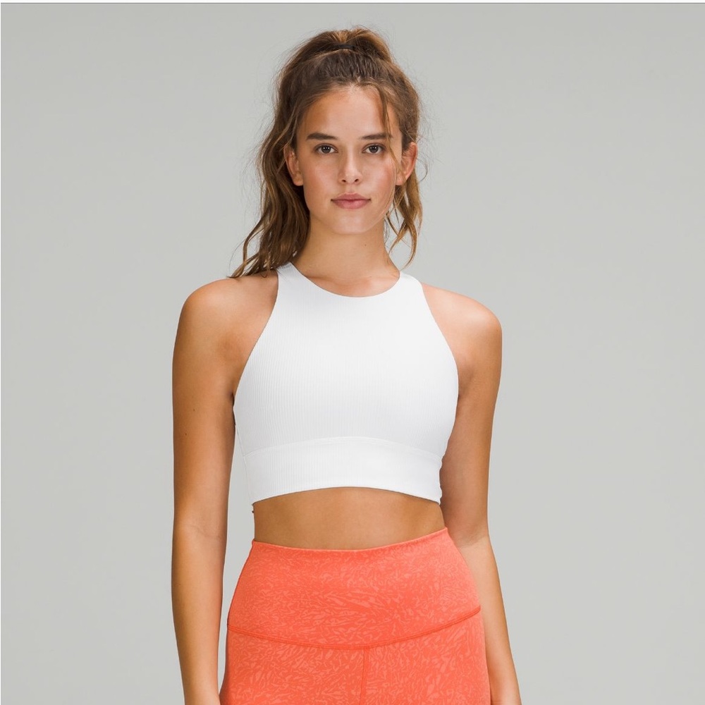 Lululemon Energy High neck longline Ribbed Bra